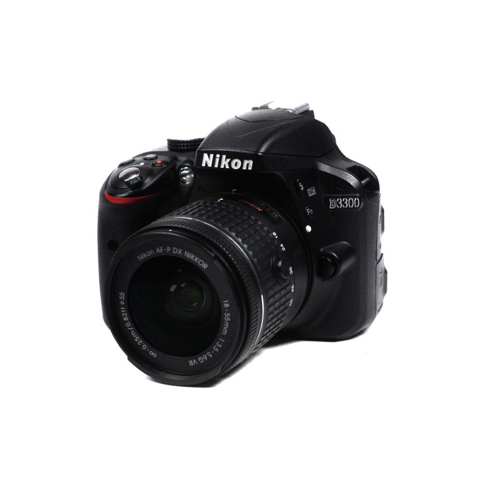 Used Nikon D3300 with AF-P DX 18-55mm F3.5-5.6G VR